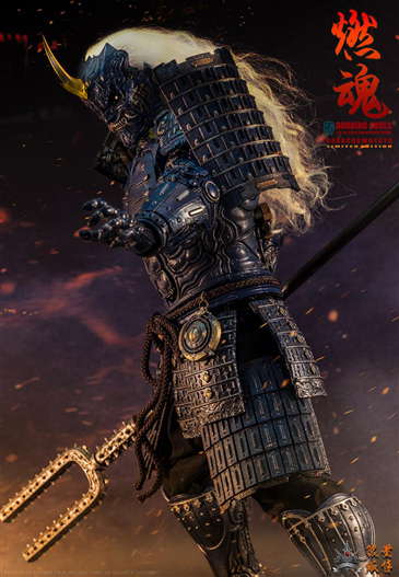 Mua bán (2ND) DARKCROWN TOYS 1/6 SAMURAI BURNING SOULS CRIMSON BLUE